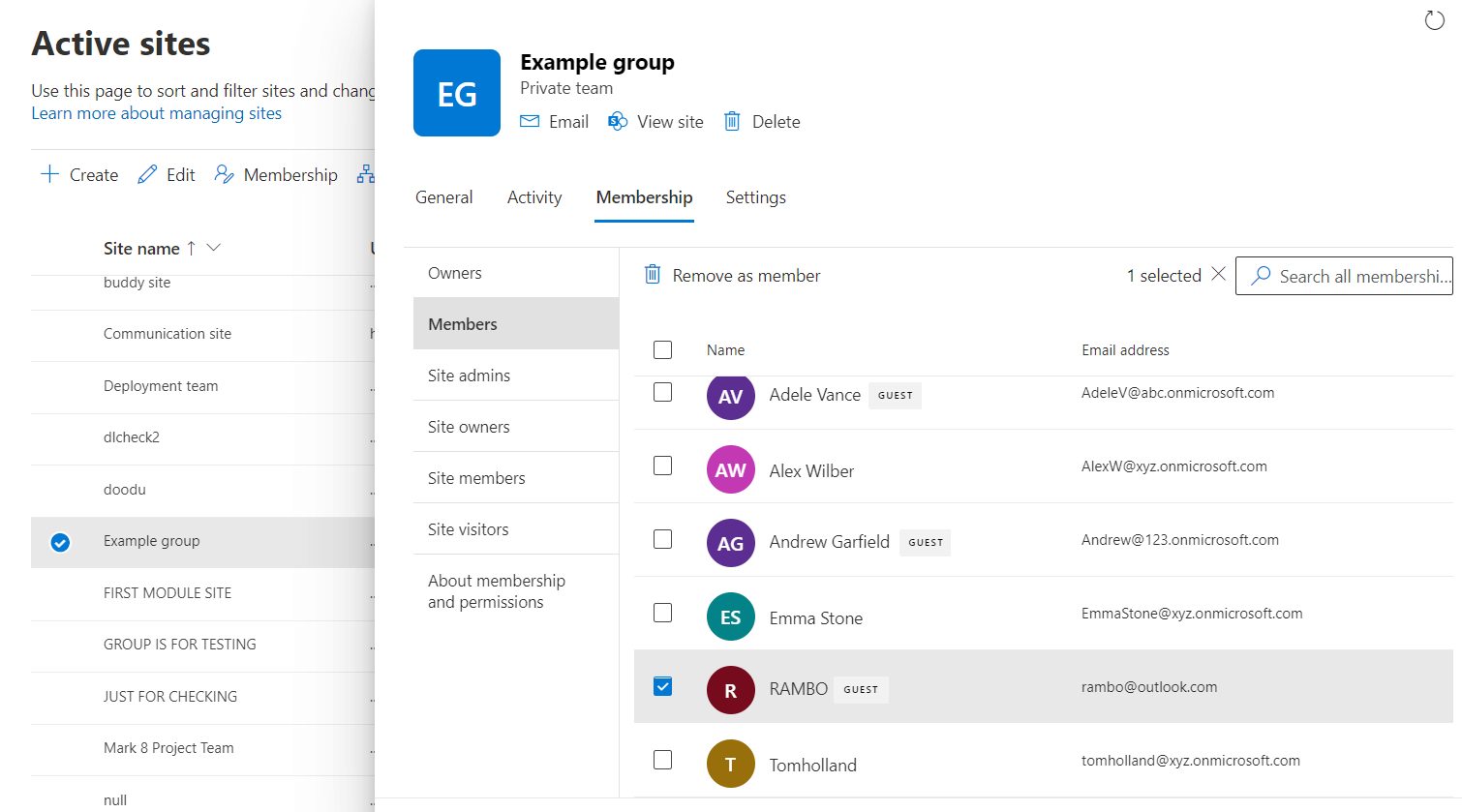 Using Microsoft 365 Admin Center