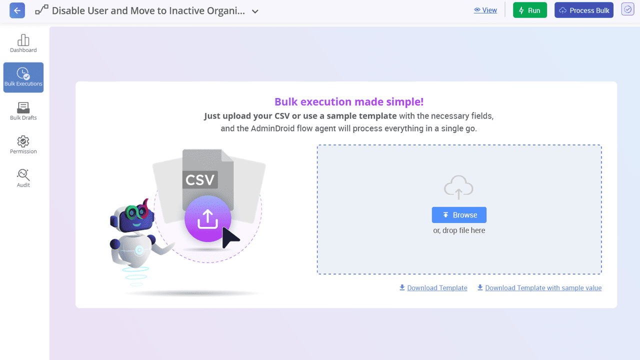 Automate AD administration with AdminDroid agent