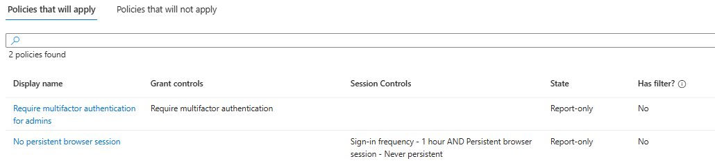 Policies that will apply and won't apply in CA