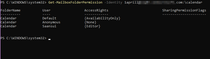 Get Mailbox Permissions in Exchange PowerShell