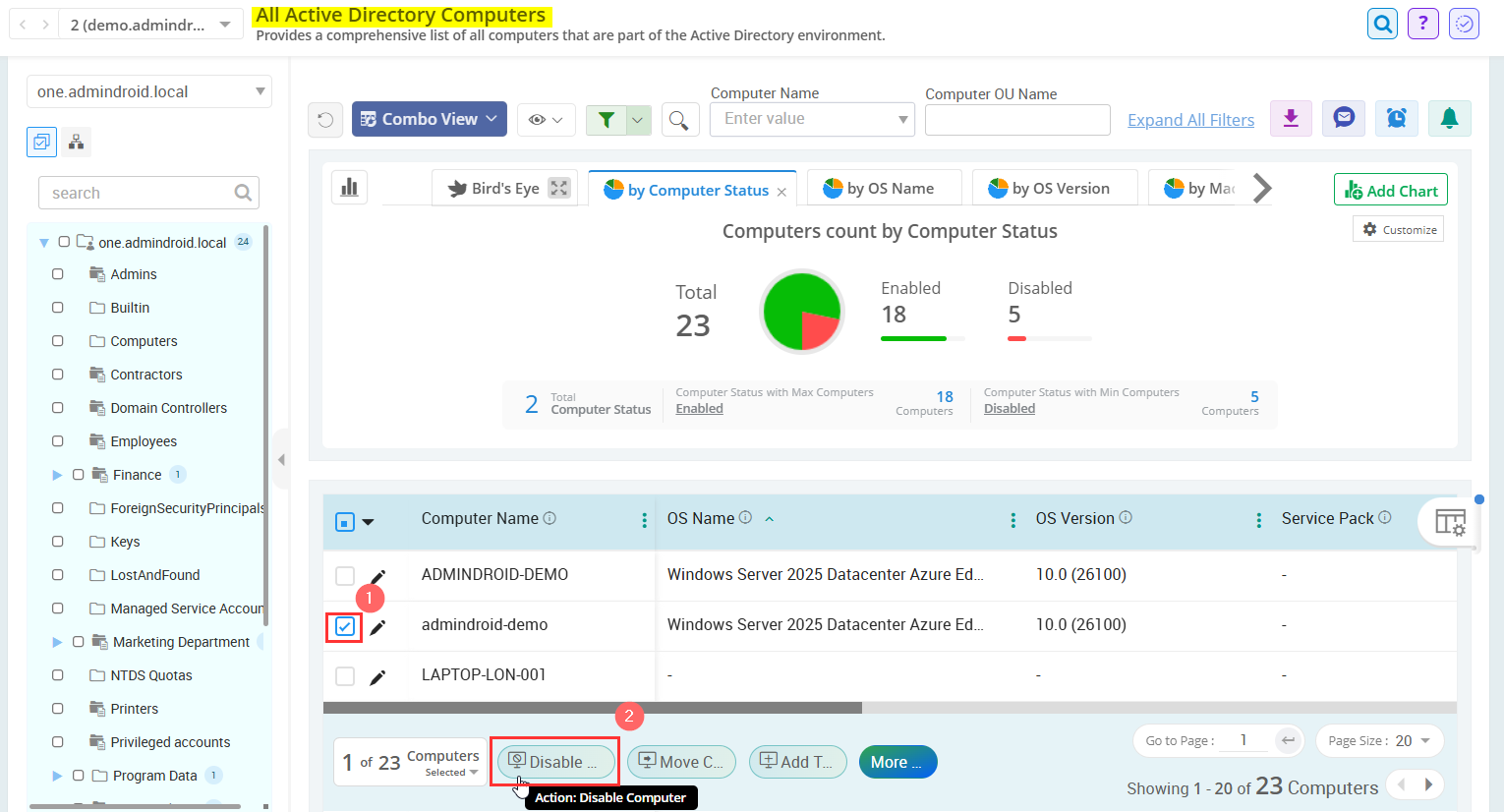 Disabled Computer Ad Track Inactive Computers in Active Directory
