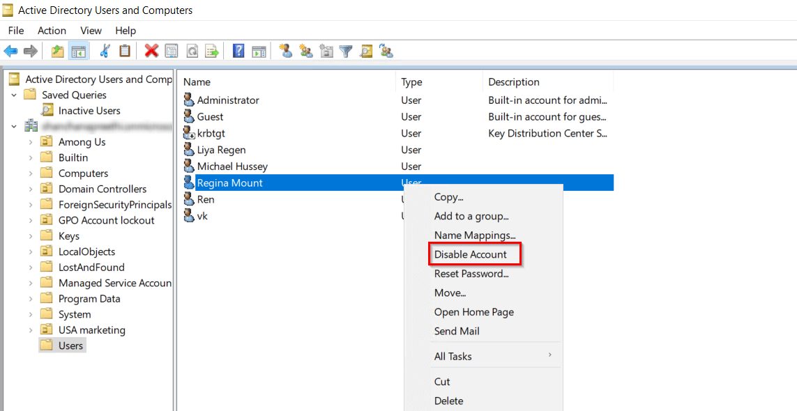 Find Inactive Users in Active Directory
