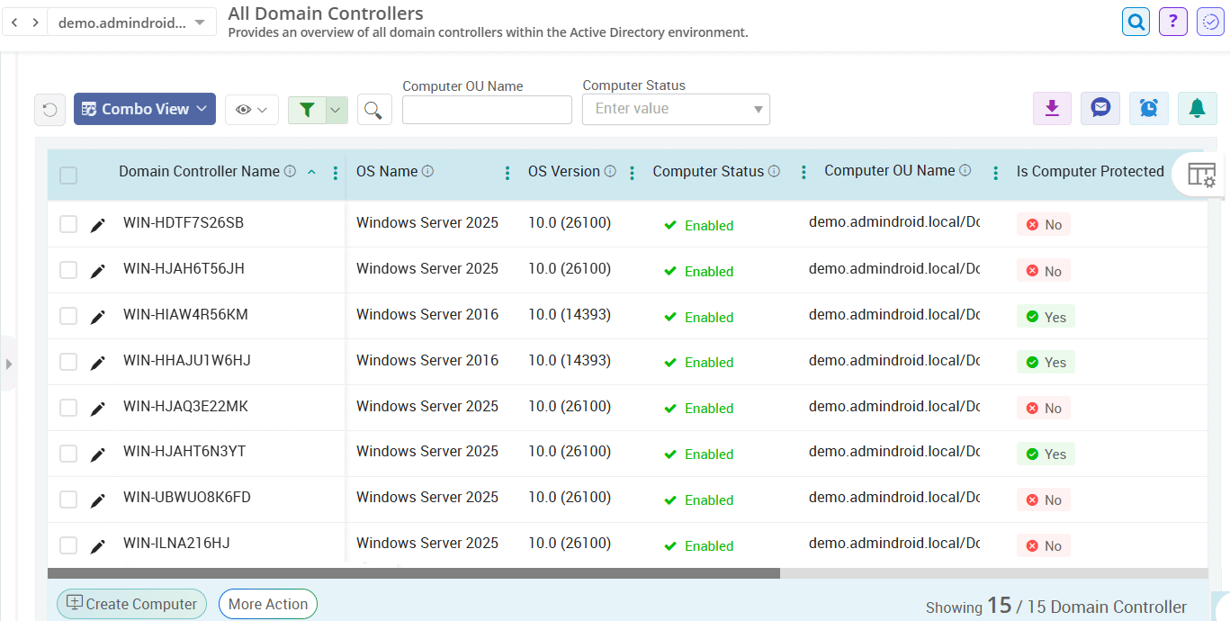 Find All Domain Controllers in Active Directory