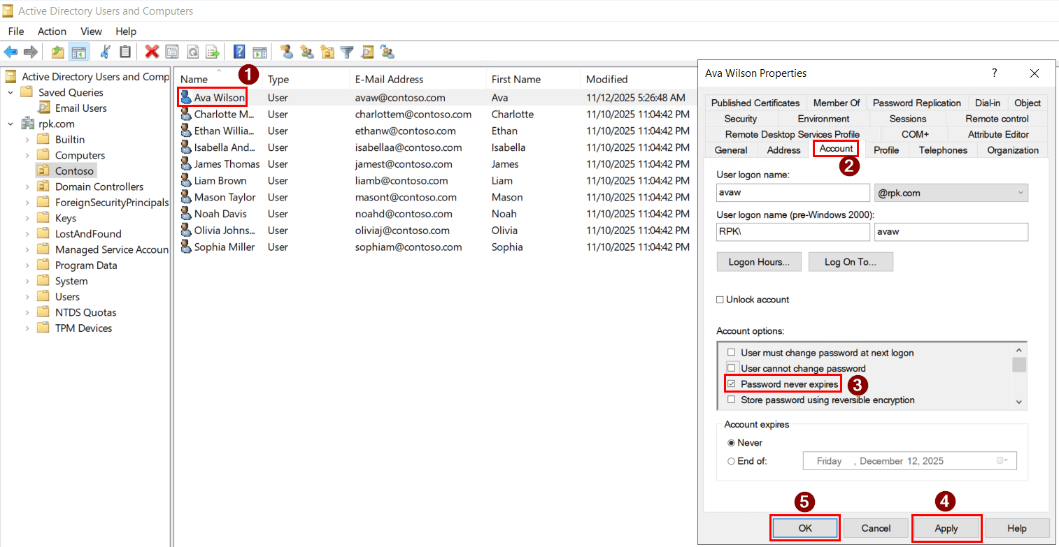 set-password-never-expire-in-aduc