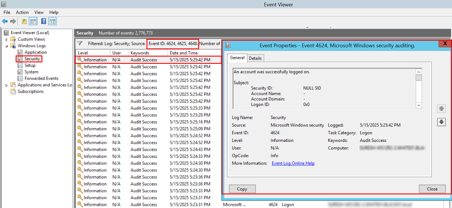 View User Check User Login History in Active Directory