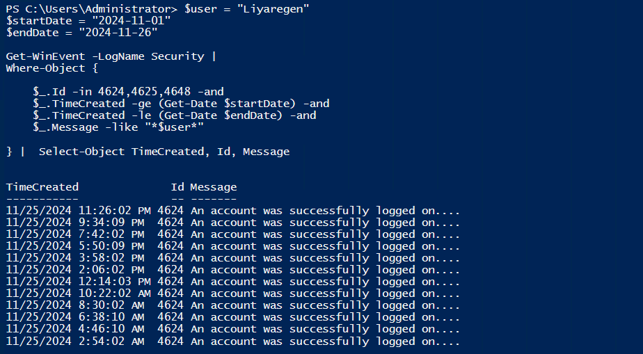 How to Get User Logon History in Active Directory