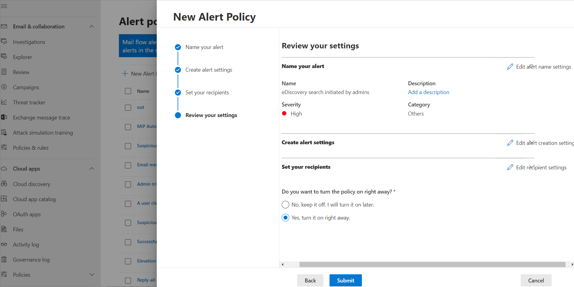 Audit Admin Activity in Microsoft 365