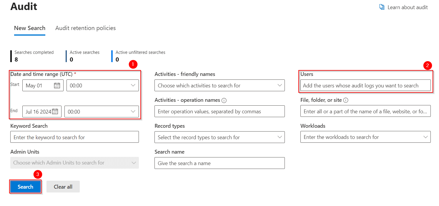 Using Microsoft Purview Compliance Portal