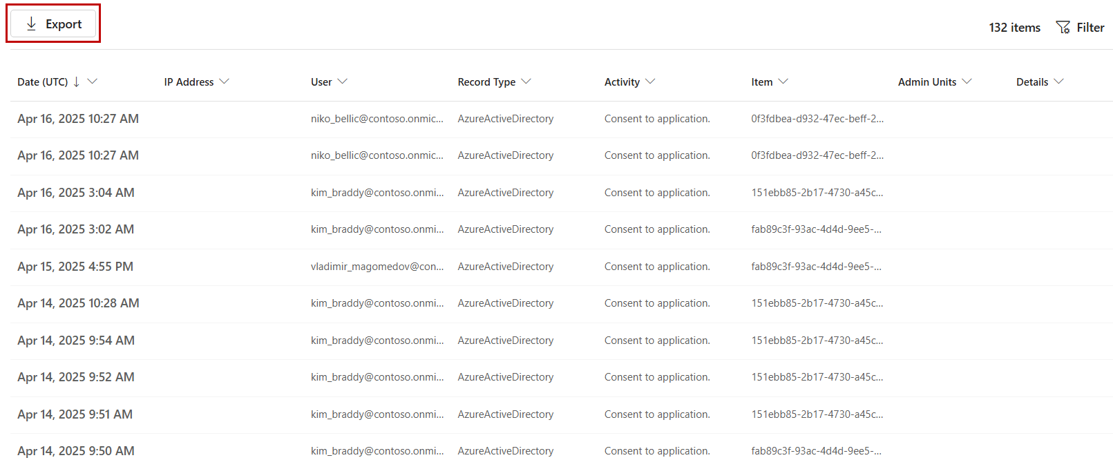 Perform App Consent Grant Investigation Using Microsoft Purview