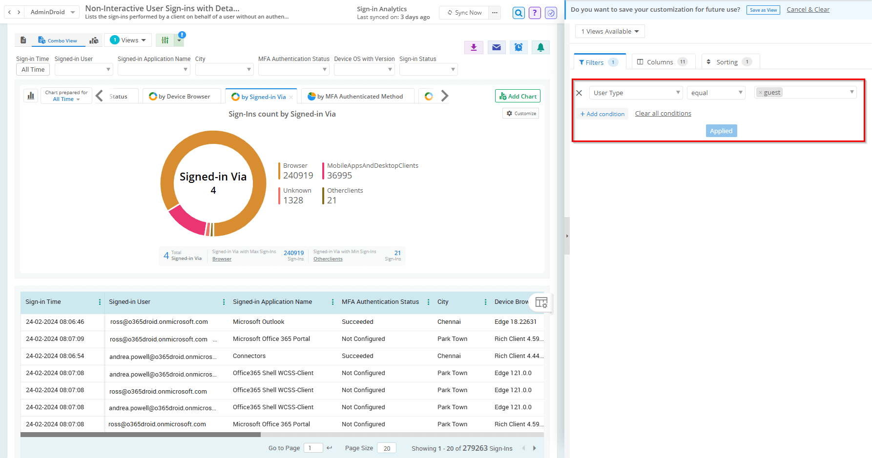 Monitor Guest User Sign-ins in Microsoft 365