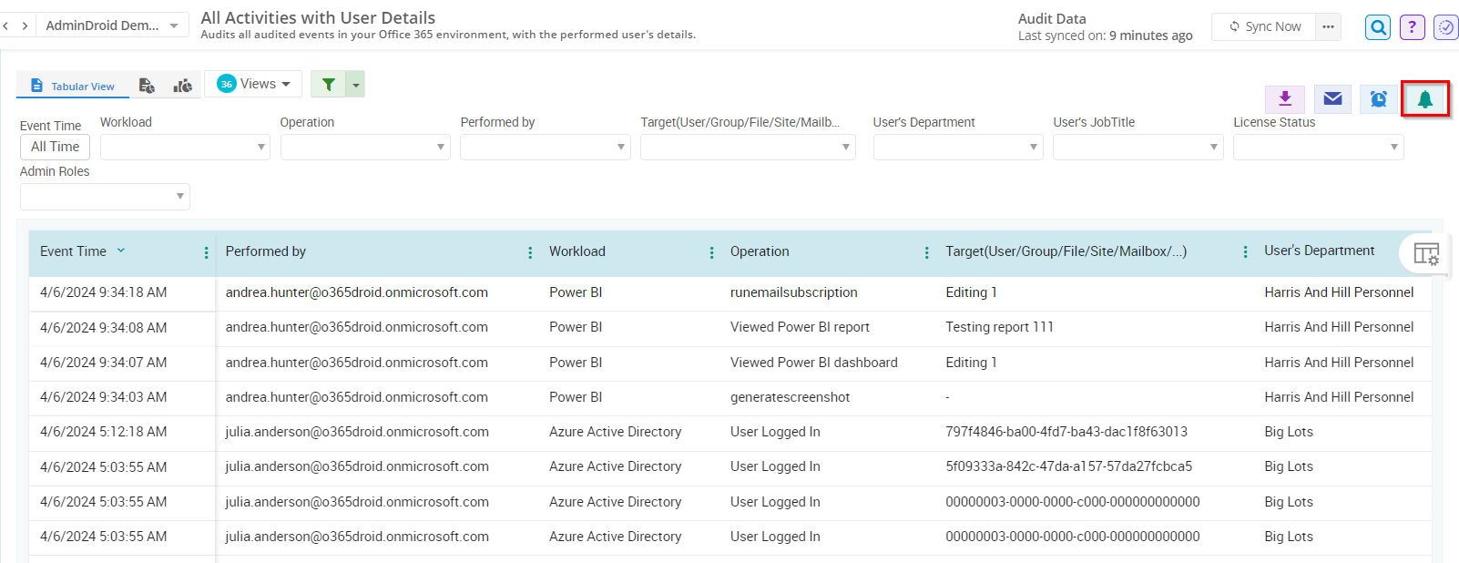 Get a List of Users from Azure AD