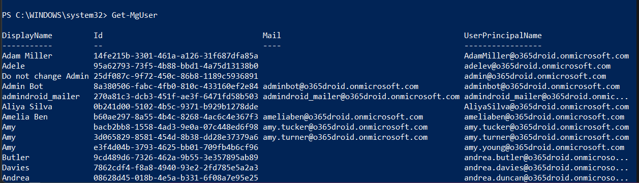 Using Windows PowerShell