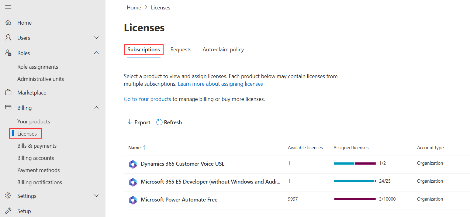 Check Microsoft 365 License Usage