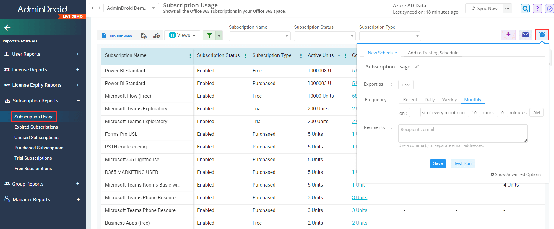 Check Microsoft 365 License Usage