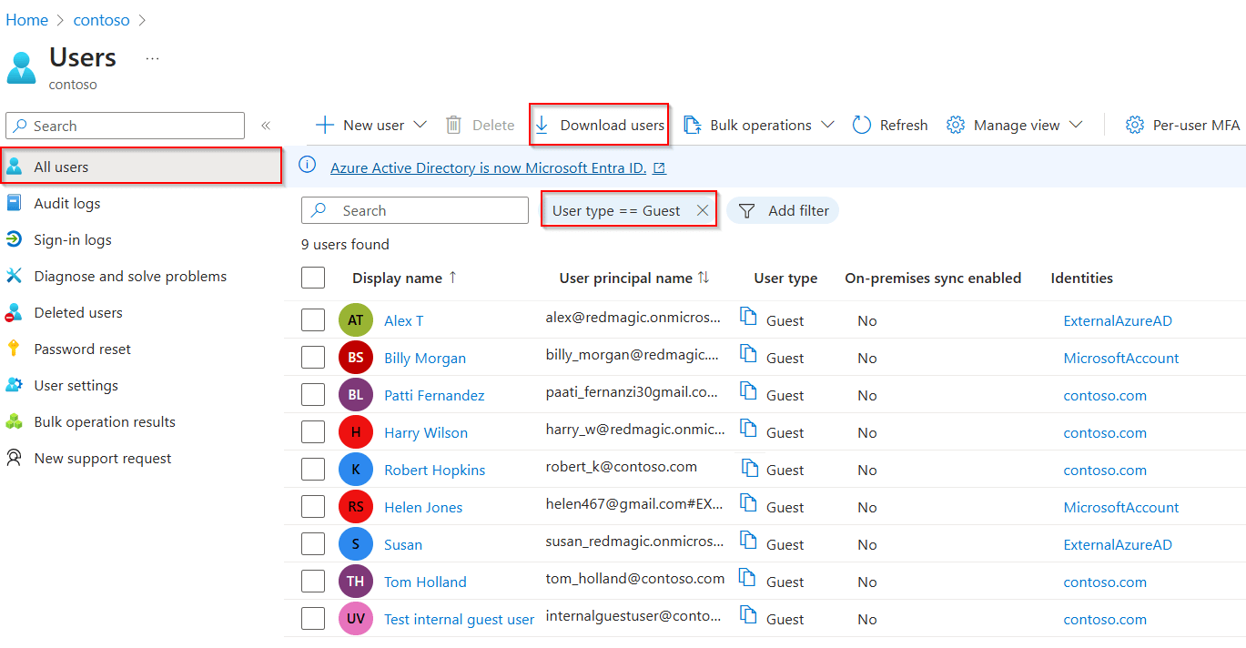Get Guest Users List in Microsoft 365