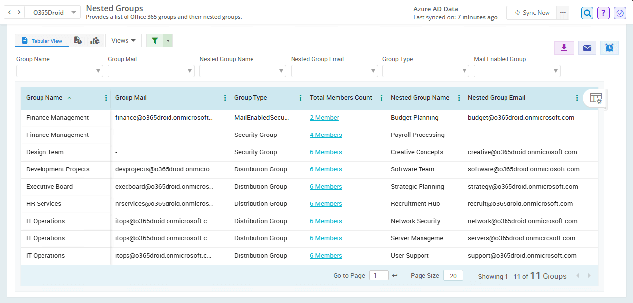 Nested Reporting List All Nested Groups in Microsoft Entra ID