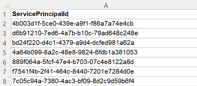 remove-service-principals-csv