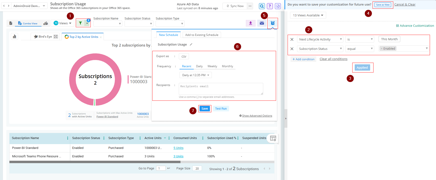 License Usage M365 License Management & Usage Insights