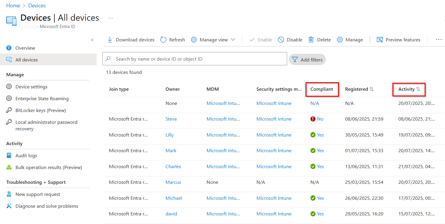 compliance-with-activity-status-via-ui