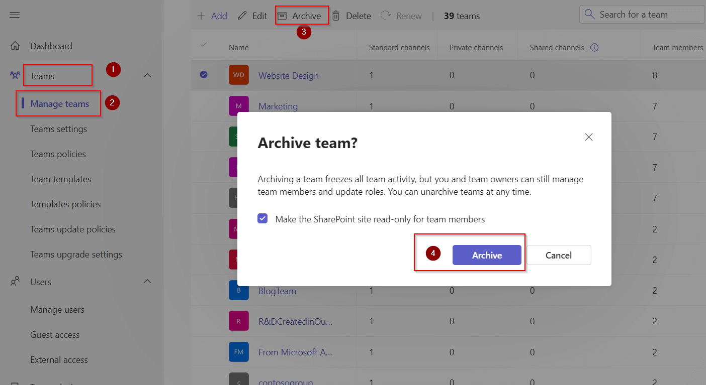 List of All Teamsenabled Microsoft 365 Groups
