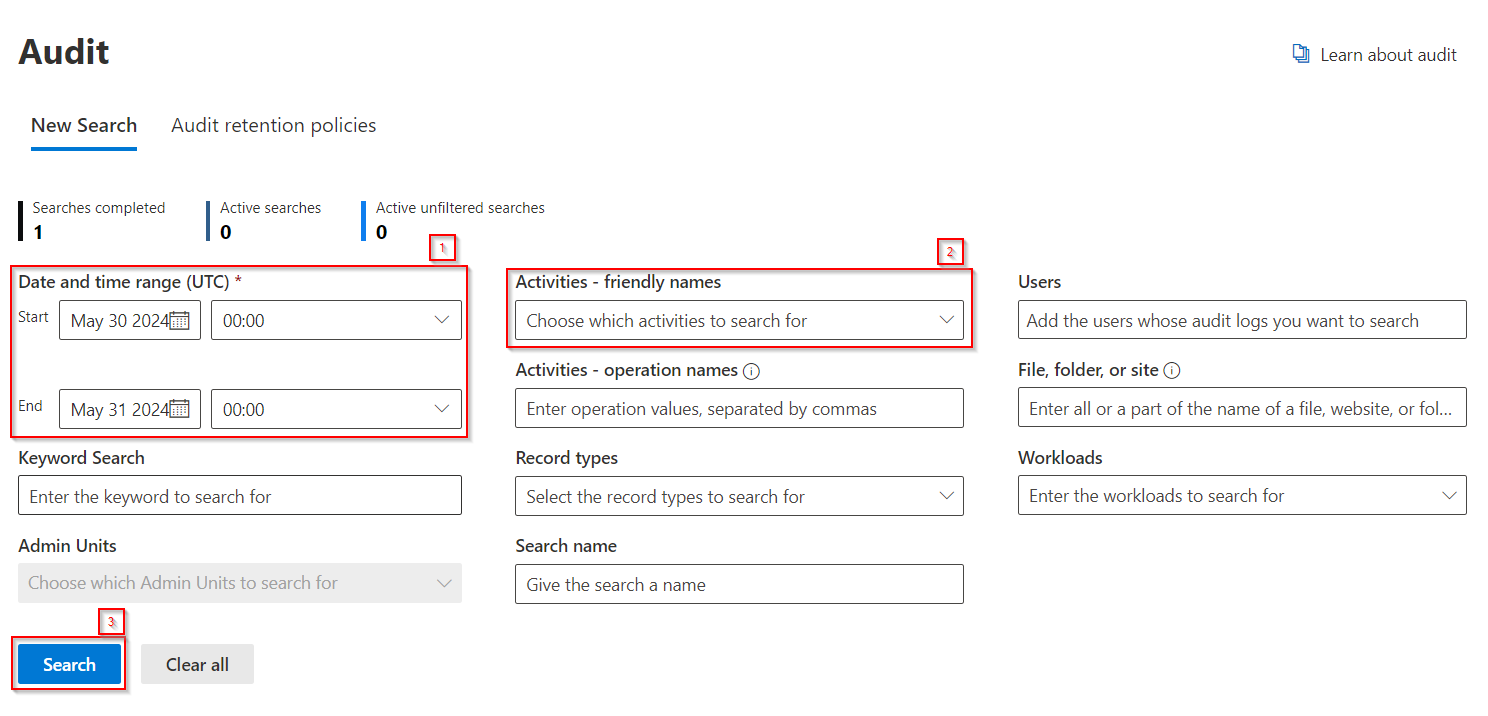 Using Microsoft Purview Compliance Portal