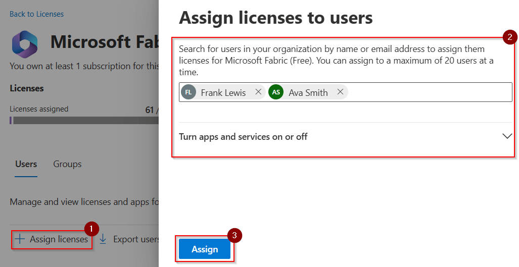 assign-trial-license-to-users