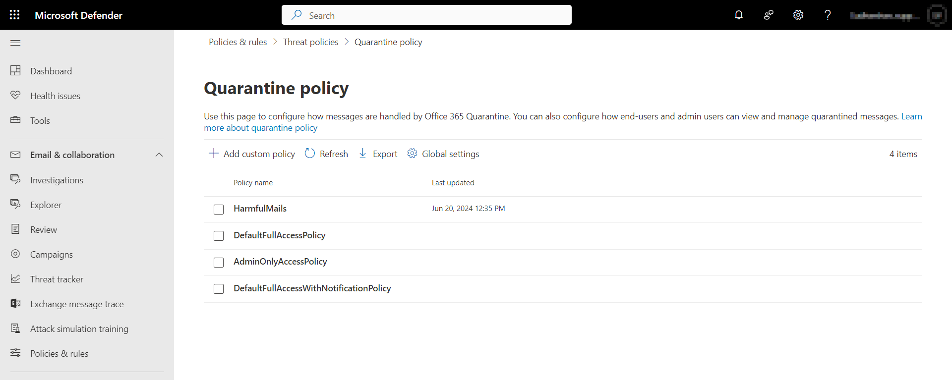 quarantine-policy-microsoft-defender