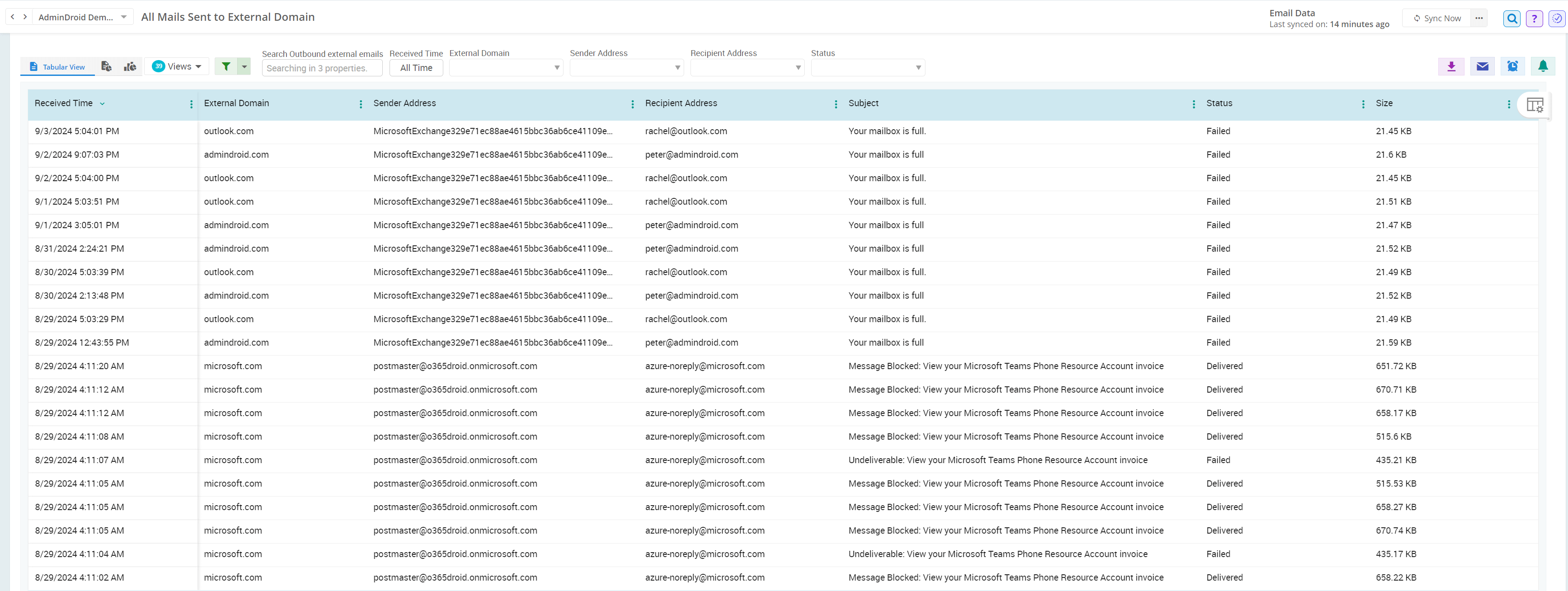Audit Outbound External Emails in Microsoft 365