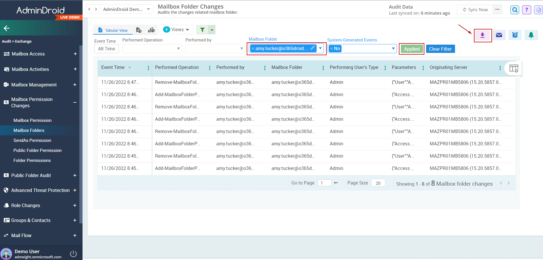 Monitor Mailbox Folder Permission Changes in Exchange Online