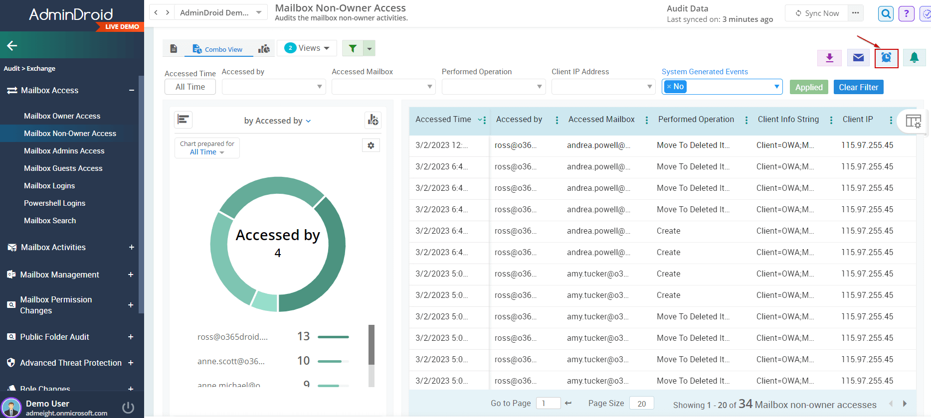 Monitor Mailbox Folder Permission Changes in Exchange Online