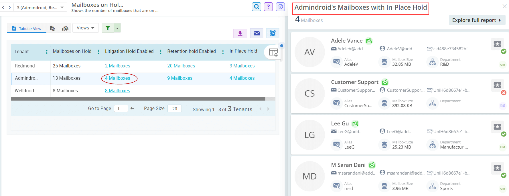 Identify Holds Applied on EXO Mailboxes