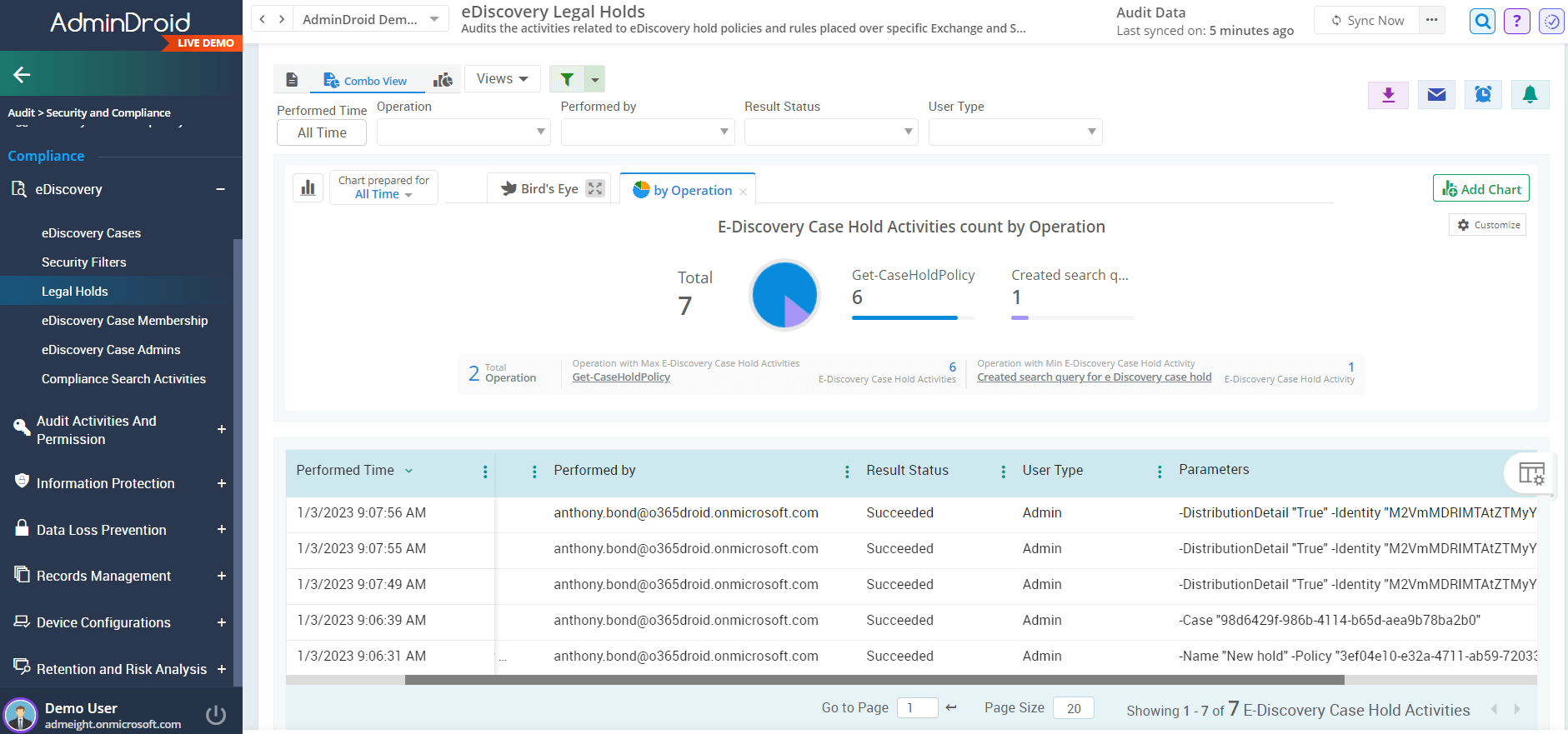 Identify Holds Applied on EXO Mailboxes