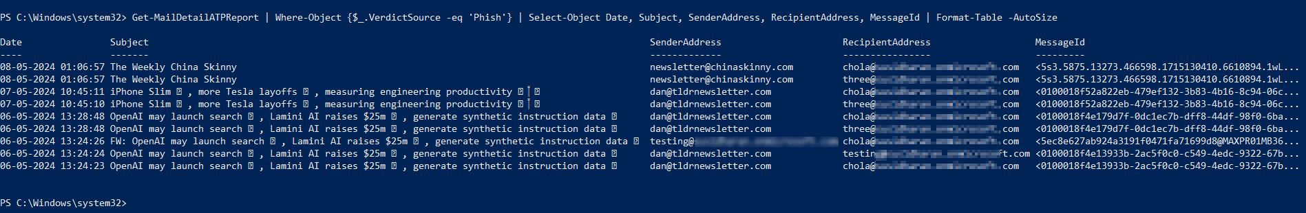 Using Windows PowerShell