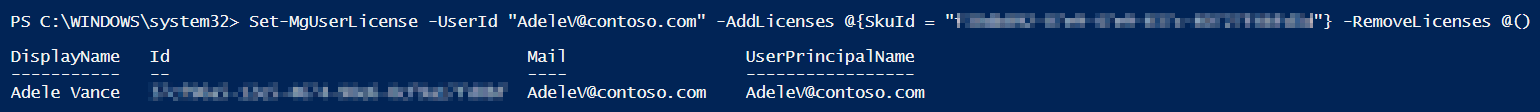 assign-free-license-to-users-via-powershell