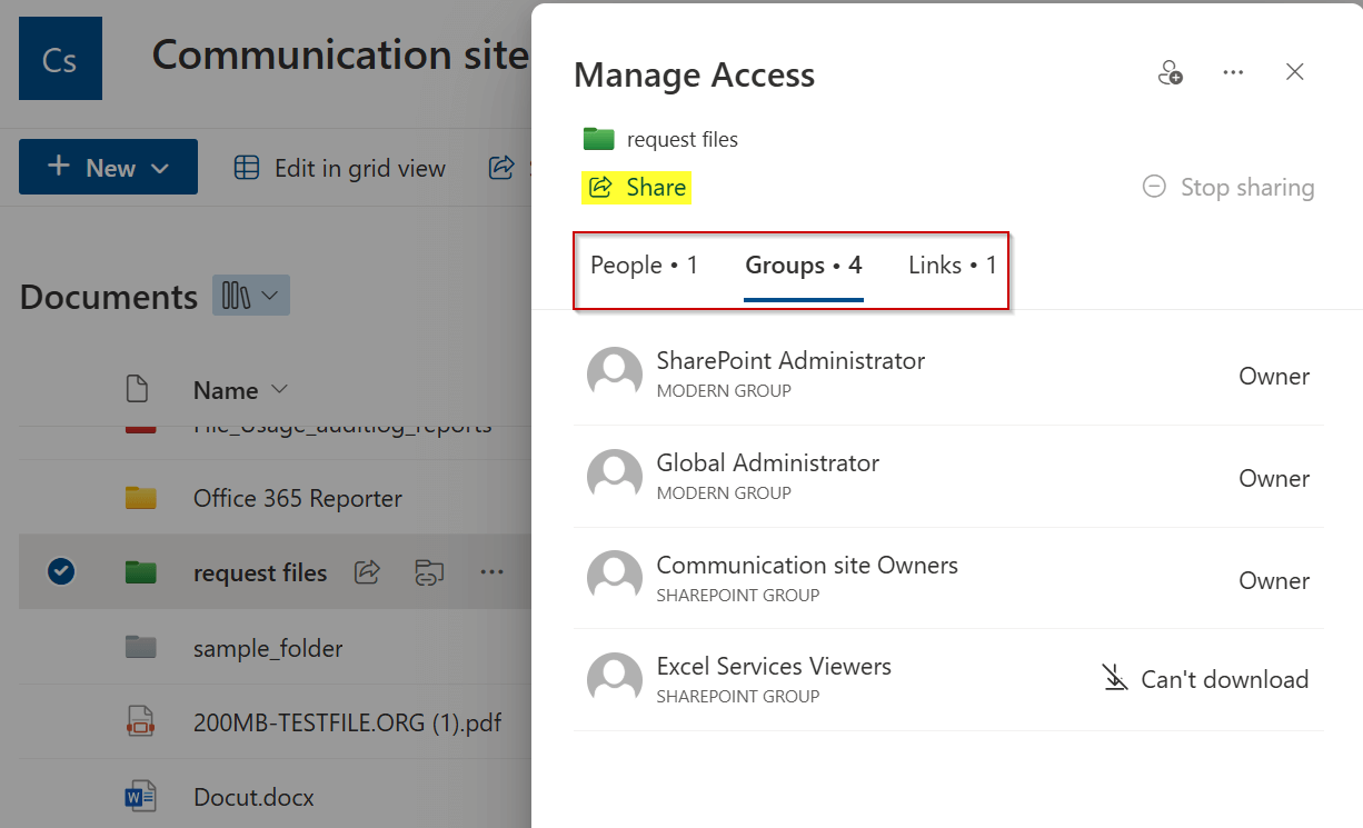 Track Folder Activity in SharePoint Online