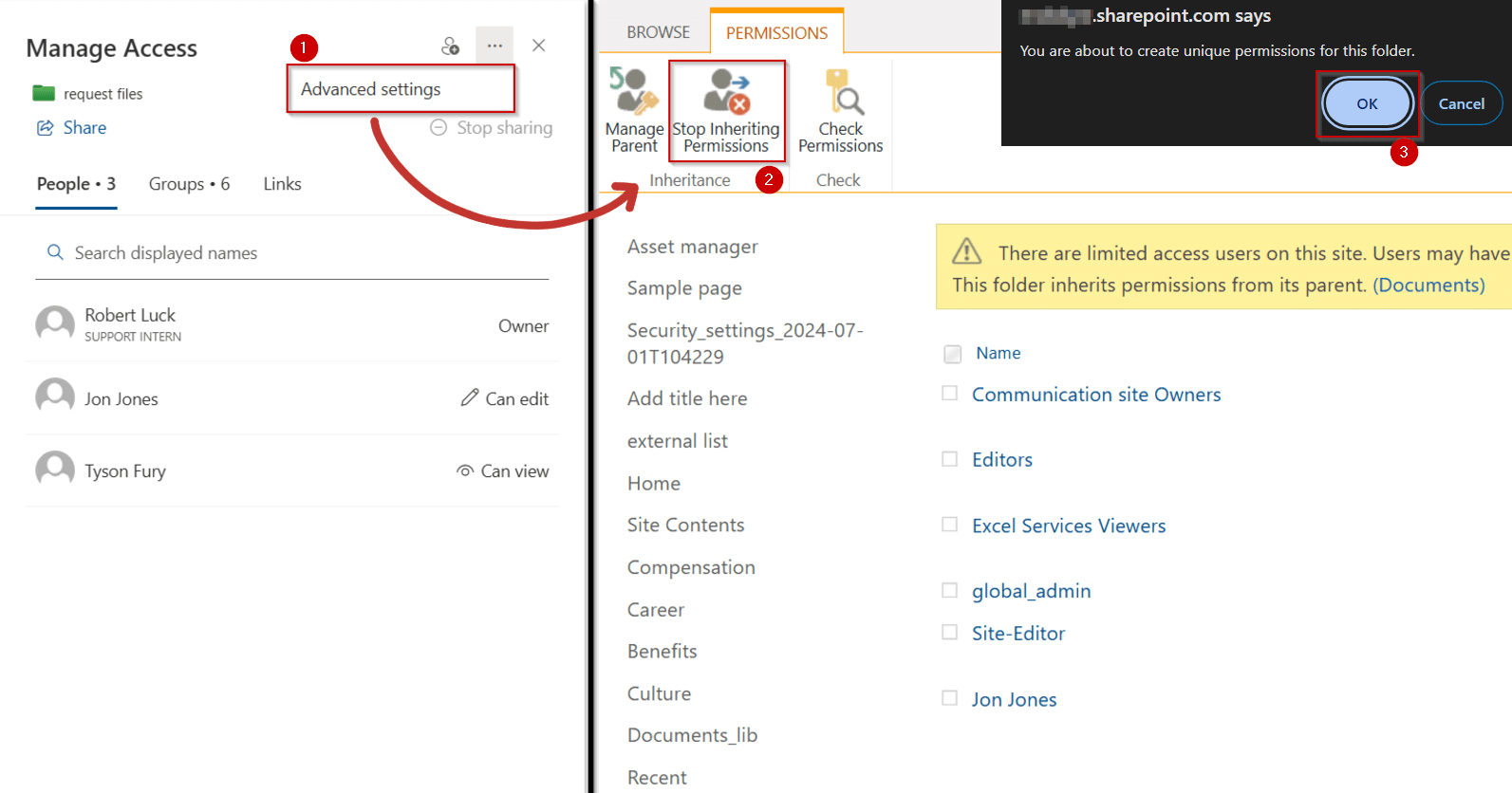 spo-folder-delete-inheritence