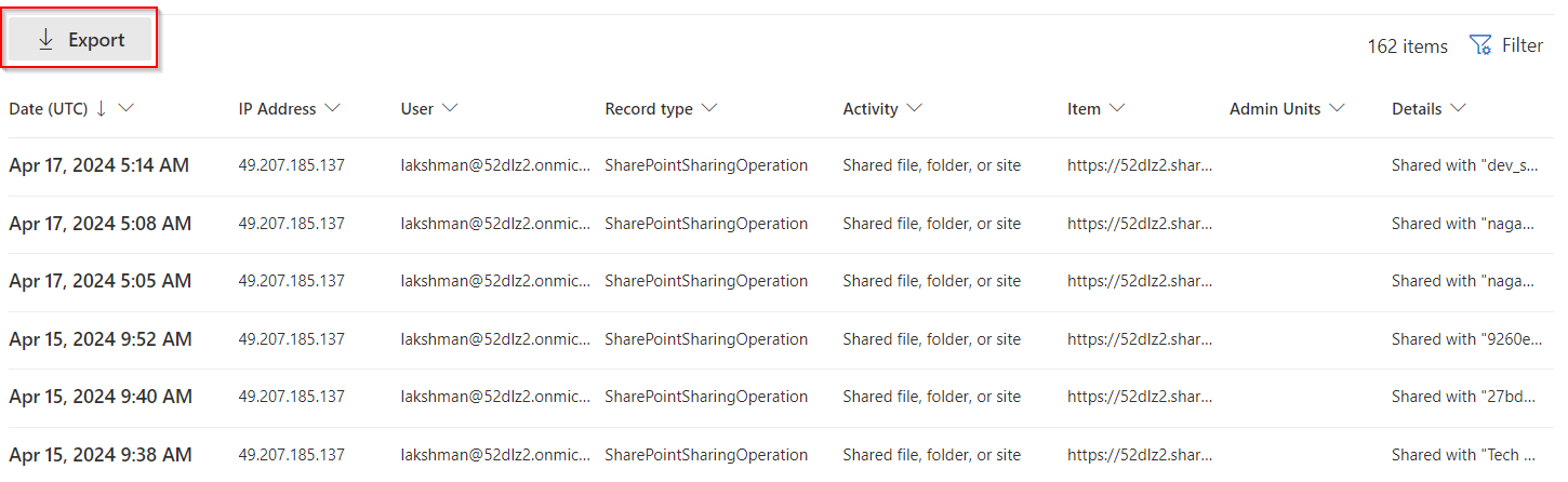 Track Sharing Settings Changes in SharePoint Online