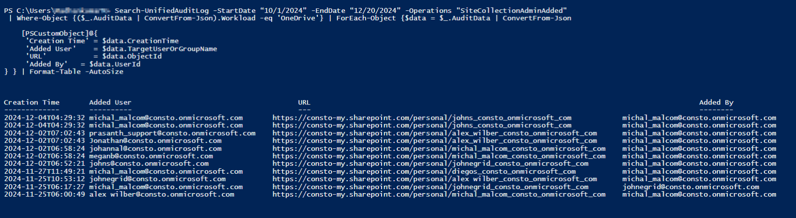 Using Windows PowerShell