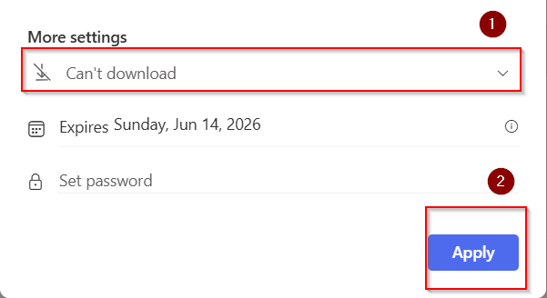 block-download-sharing-link