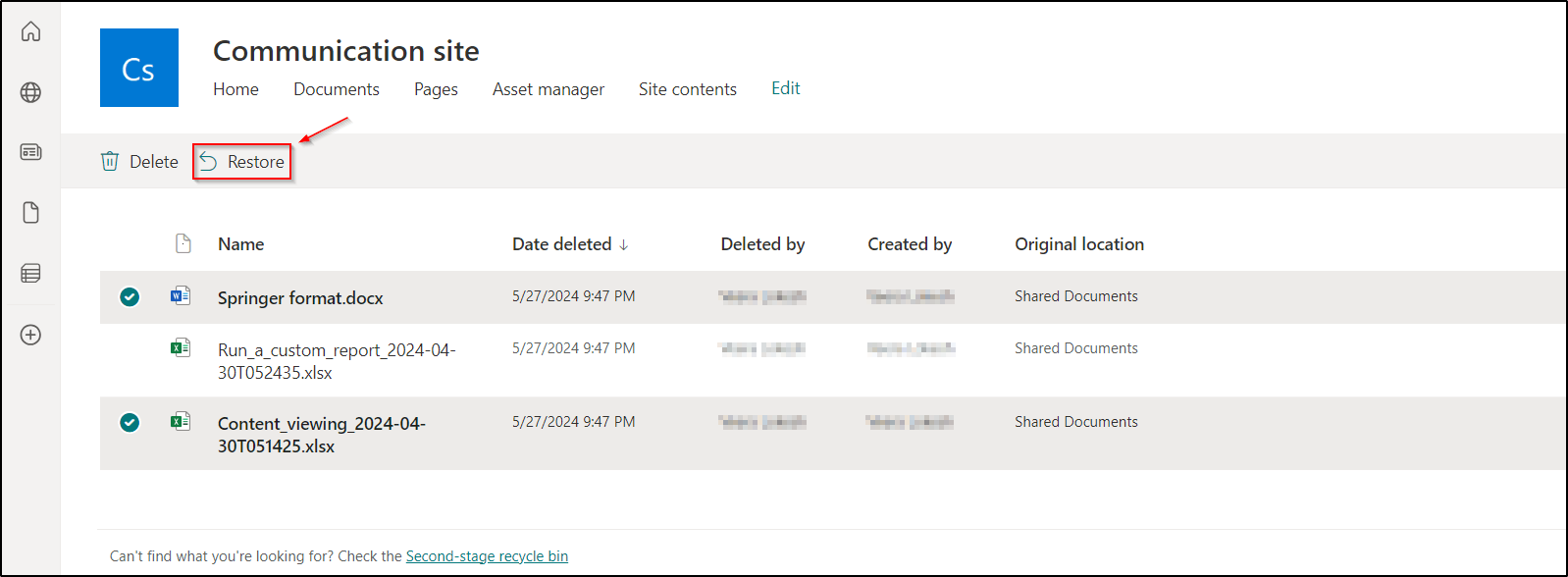 Audit File Deletion in SharePoint Online and OneDrive