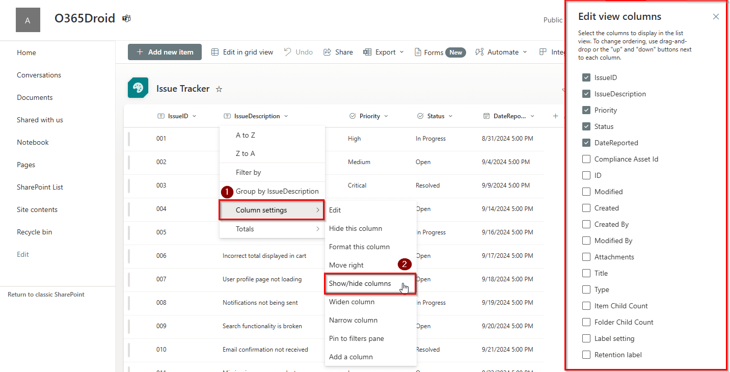 Get All Hidden Lists in SharePoint Online
