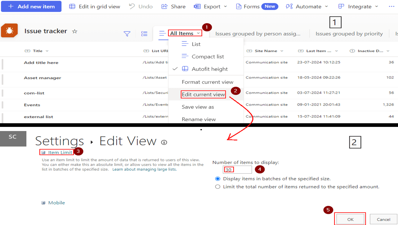 Get SharePoint Online List Item Counts