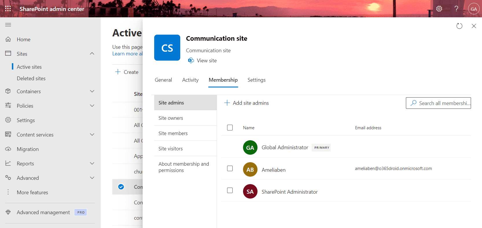 Export SPO User Activity Report in Microsoft 365