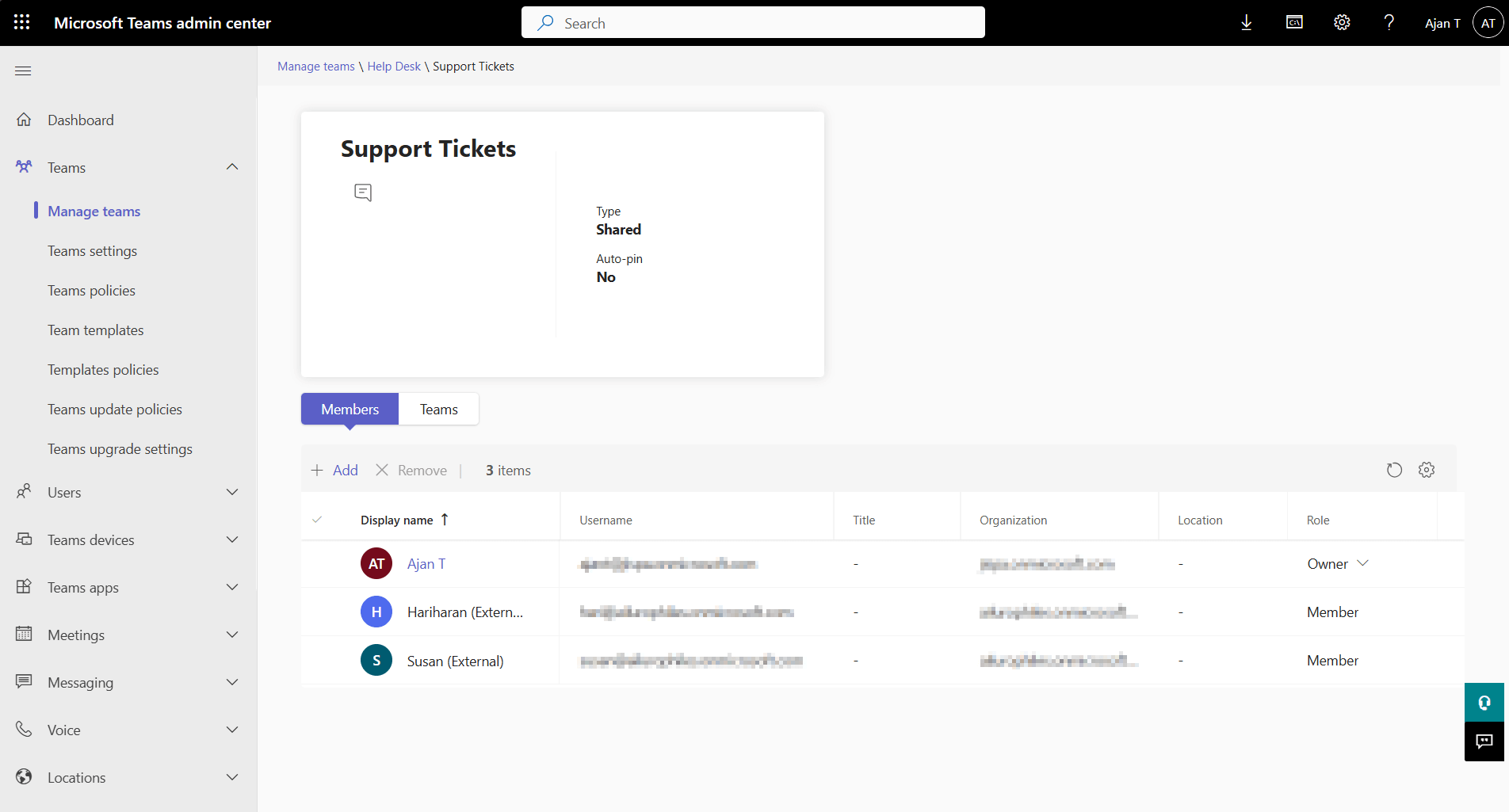 Find External Users in Microsoft Teams Channels